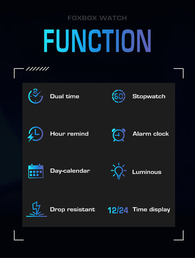 Reloj Digital Multifuncional para Hombre - Perfecto para Estudiantes - Image 23