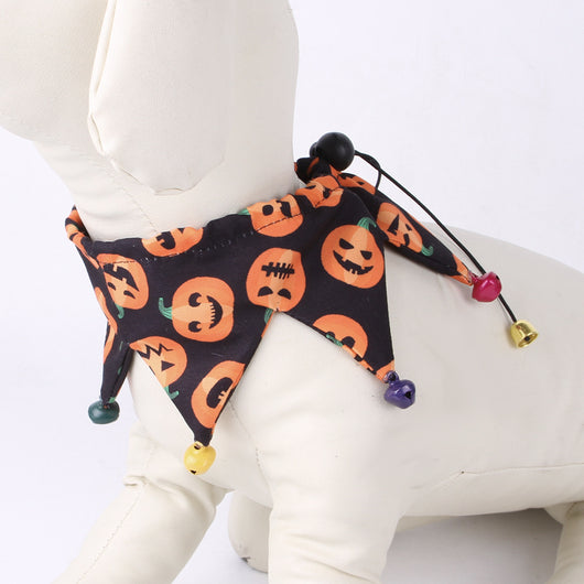 Conjunto de Gorro y Bufanda Gato Halloween - Image 7