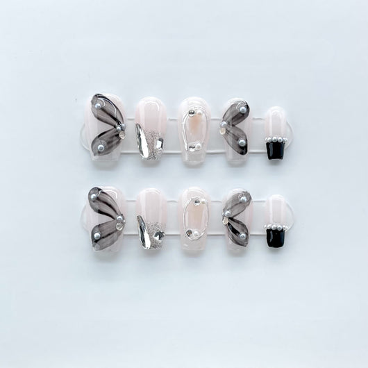 Parches de Uñas Deshidratadas Naked French Dance - Colección Halo - Image 9