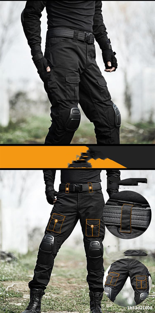 Pantalones Tácticos Militares con Patrón Python y Rodilleras - Image 9