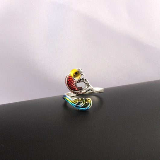 Anillo Vintage con Gancho de Línea Doble - Image 7