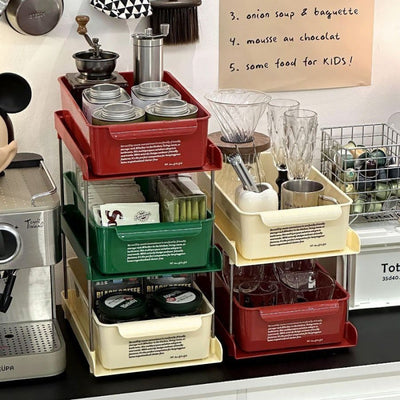 Organizador de Escritorio con Cajones para Café y Oficina - Image 2