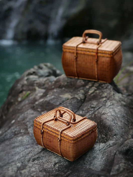 Bolsa Portátil de Bambú para Ceremonia del Té - Image 18