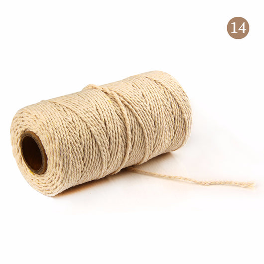 Cuerda de Algodón Tejida 2mm para Artesanías y Amarre - Image 33