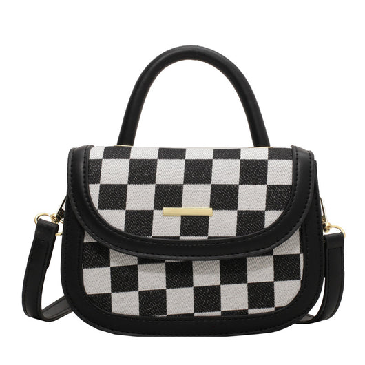 Bolso Diario para Mujer con Estampado Cuadros - Diseño Versátil y Funcional - Image 13