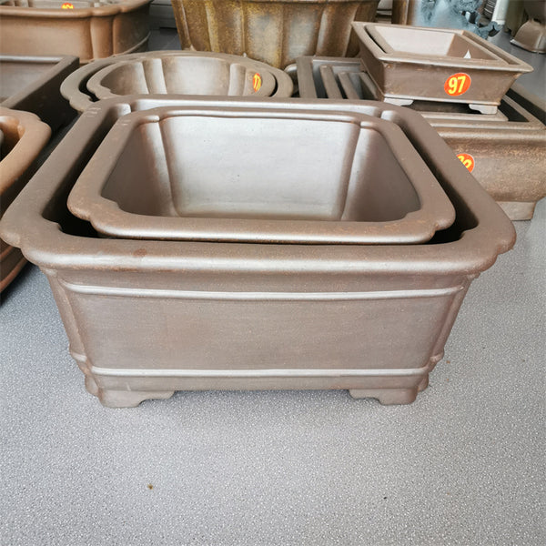 Maceta de Arena Púrpura Premium Grande 80cm - Cocción en Horno de Alta Temperatura