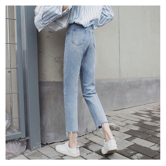 Jeans Rectos Otoño Mujer - Estilo Moderno y Versátil - Image 9