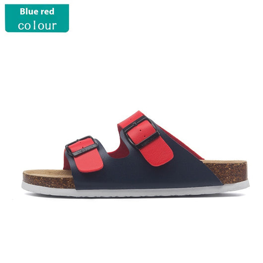 Sandalias Planas de Corcho con Hebilla - Cómodas para Playa y Verano - Image 2