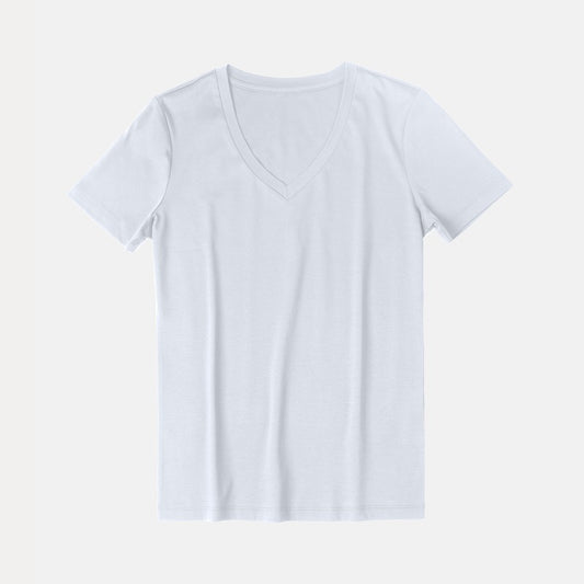 Camiseta Básica de Algodón Puro para Mujer - Versátil y Cómoda