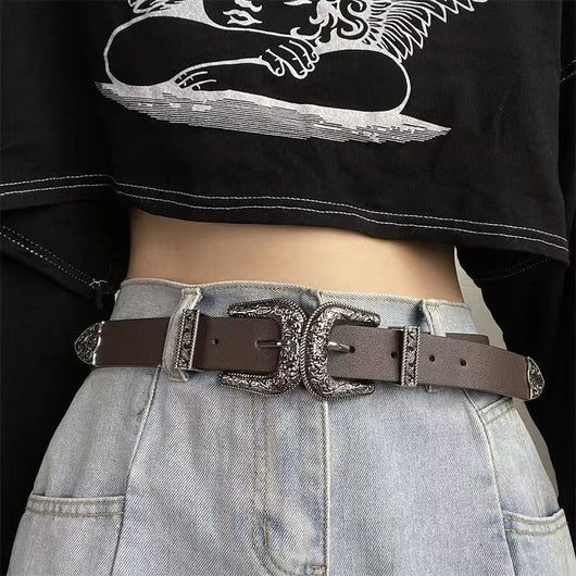 Juego de 3 Cinturones de Moda Estilo Europeo y Americano para Mujer - Image 8