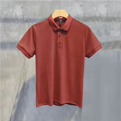 Camisa Ejecutiva Slim Fit de Manga Corta con Cuello Solapa - Image 11