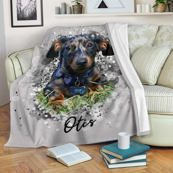 Manta Franela Premium con Estampado de Animales