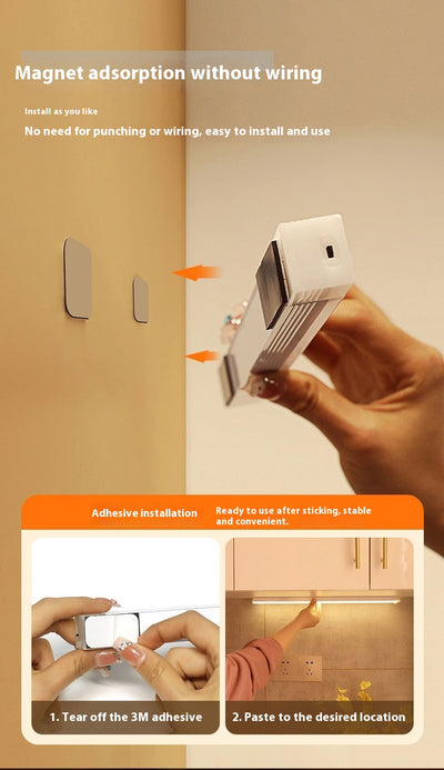 Lámpara LED con Sensor Infrarrojo y Carga Magnética para Armario, Vinoteca y Dormitorio - Image 18