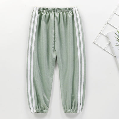 Pantalones deportivos casuales delgados para niños - Image 7
