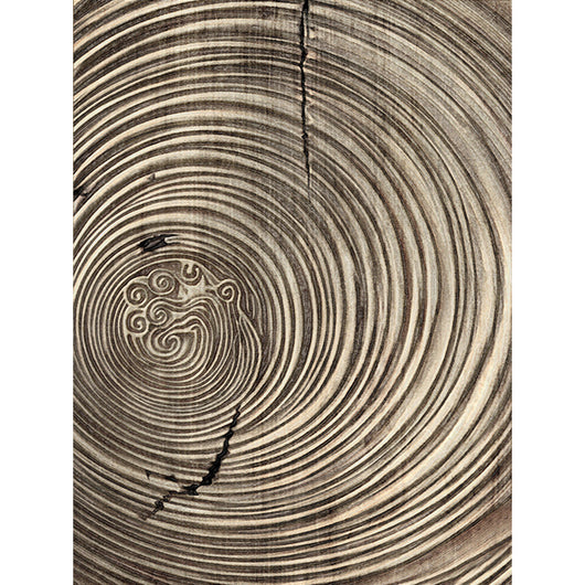 Cuadros Zen con Textura de Madera al Estilo Chino Tradicional - Image 13