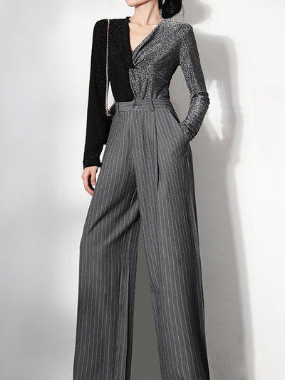 Pantalón de Trabajo Amplio y Recto con Bolsillos Múltiples - Image 7