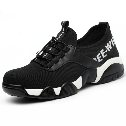 Zapatos de Seguridad Laboral Transpirables con Malla Reforzada para Hombre