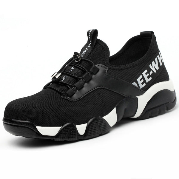 Zapatos de Seguridad Laboral Transpirables con Malla Reforzada para Hombre