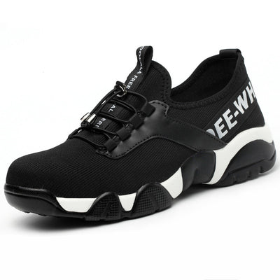Zapatos de Seguridad Laboral Transpirables con Malla Reforzada para Hombre