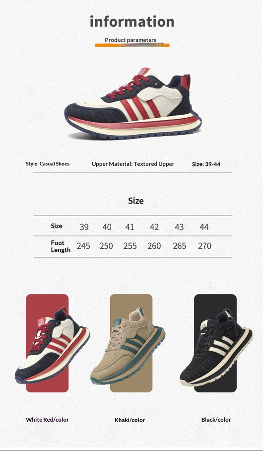 Zapatillas Deportivas Invierno para Hombre - Sneakers Transpirables con Suela Blanda - Image 25