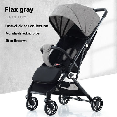 Carrito de Paseo Ultraligero Tipo Tirador para Verano - 4 Ruedas - Image 6
