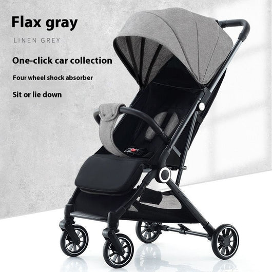 Carrito de Paseo Ultraligero Tipo Tirador para Verano - 4 Ruedas - Image 6