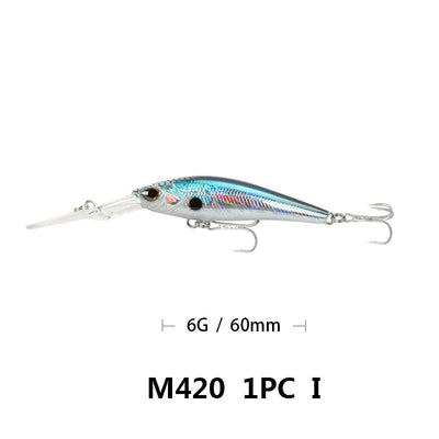 Señuelo Minnow Lua Bait 9cm - Pala Bucal Profunda para Pesca de Agua Dulce y Salada - Image 20