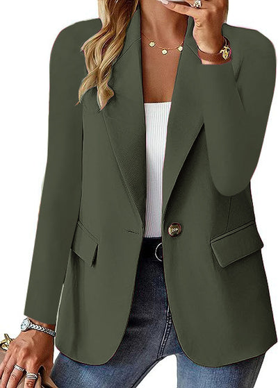 Blazer Casual Elegante para Mujer - Cardigan Ejecutivo de Manga Larga - Image 23
