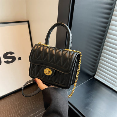 Bolso Bandolera Mujer con Cadena de Diamantes - Diseño Versátil - Image 8