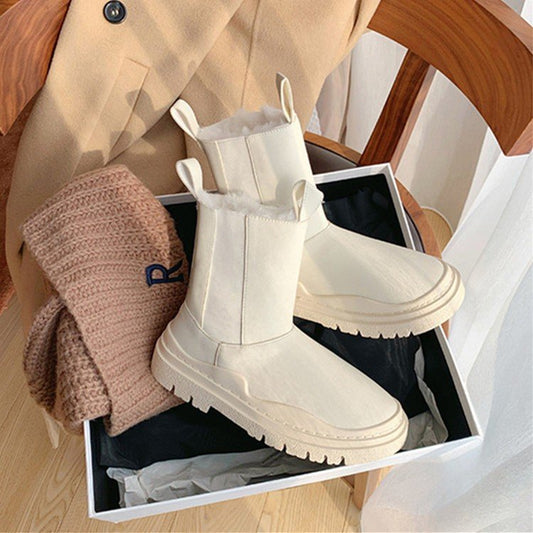 Botas de Invierno Impermeables Acolchadas con Suela Gruesa - Image 2