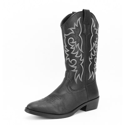 Bota Retro Alta con Bordado para Hombre - Image 7