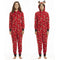 Jumpsuit Navideño con Capucha y Estampado Festivo