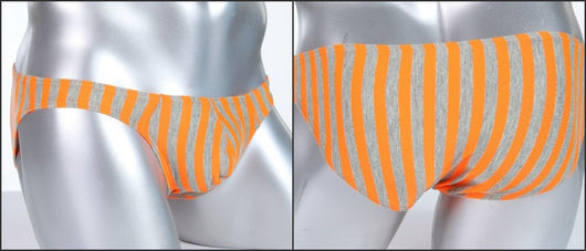 Calzoncillos Tipo Boxer Cintura Baja Convexos de Algodón y Licra con Franjas - Image 14
