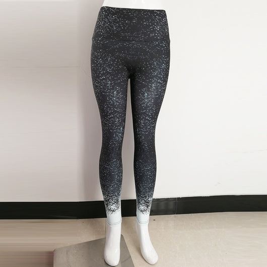 Leggins Deportivos Cintura Alta Estampado Degradado Gypsophila - Yoga y Fitness - Image 3