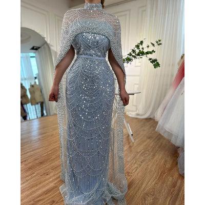 Vestido Largo de Lujo Pearl con Caída Elegante - Image 35