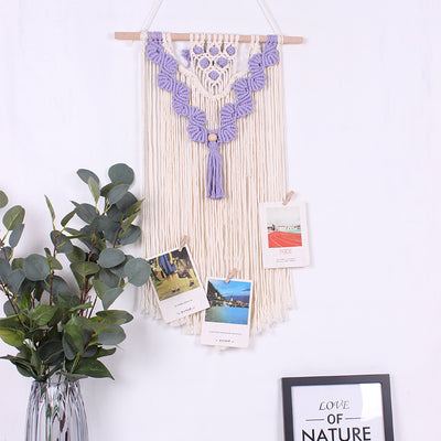 Tapiz de Encaje Nórdico Tejido a Mano para Decoración de Pared - Image 16