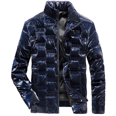 Chaqueta de Plumas para Hombre - Abrigo Casual de Invierno - Image 4