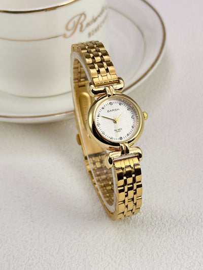 Reloj Dorado para Mujer Estilo Vintage con Pulsera de Acero - Image 11