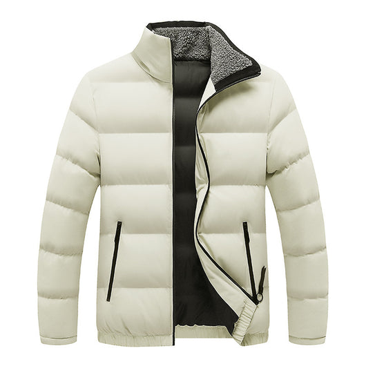 Chaqueta Cálida de Felpa para Invierno - Casual y Versátil - Image 8