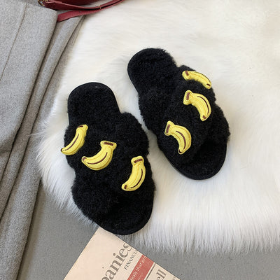 Pantuflas de Invierno para Mujer con Peluche de Cordero y Suela Antideslizante - Image 15