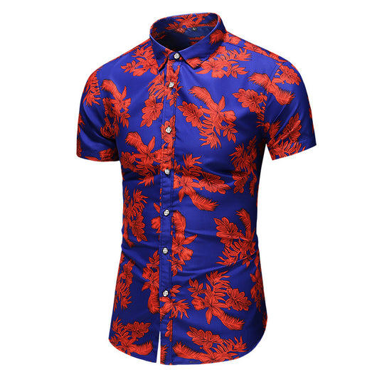 Camisa Floral Casual para Hombre - Tallas Grandes Verano - Image 10