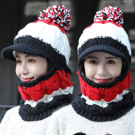 Gorro y Bufanda Térmica de Lana para Ciclismo - Protección Contra el Viento - Image 30