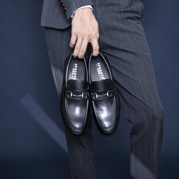 Zapatos de Cuero Artesanales para Hombre - Elegancia Formal de Negocios