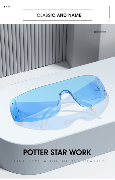 Gafas de Sol Sin Marco Pentagram Siamés - Image 17