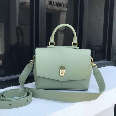 Bolso de Cuero Retro para Mujer con Asa al Hombro - Image 11