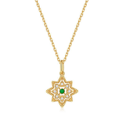 Collar Retro Love Rumei - Diseño Vintage Elegante