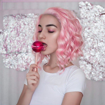 Cabello Rizado Rosa - Image 11
