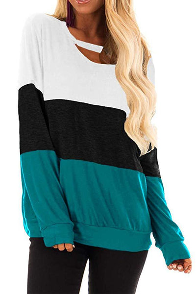 Camiseta Manga Larga a Juego de Colores