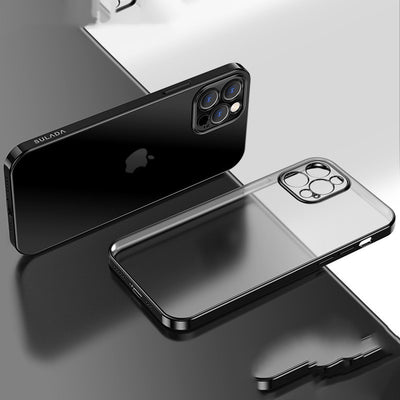 Funda Cuadrada con Acabado Mate Transparente y Placa de Lujo - Image 5