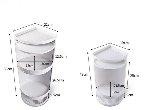 Repisa Triangular de Baño sin Perforación - Estante Esquinero Organizador - Image 14